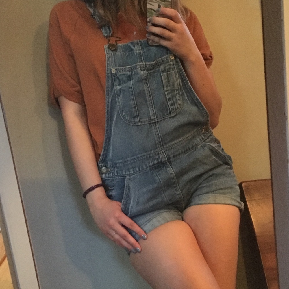 American Eagle overalls